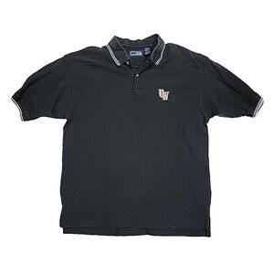 Vintage Crable Sportswear Universal Wyoming Cowboy NCAA Polo Shirt Men's Large